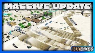 Daytona Beach Just Got A MASSIVE UPDATE In MX Bikes [upl. by Afihtan]