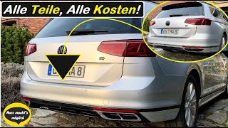 Umbau auf Facelift RLine Edition  Performance Heck beim VW Passat 3G B8  Was darf das kosten [upl. by Nichola82]