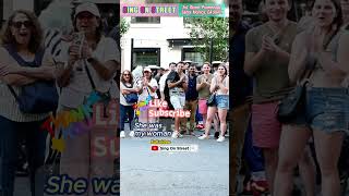 😱Wow💯Amazing Street Singing of A Gentleman From San Francisco🍀Tom Jones  Delilah [upl. by Ihteerp]