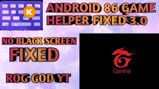 freefire android x86 game helper 300 fixed right problem fixed💯RogGod demigod srm lowendpc [upl. by Euphemiah]