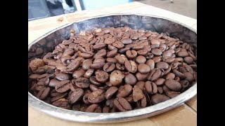 Home made DIY coffee roasting Oct 24 update [upl. by Dyche]