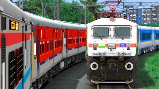 TRAINS HIGH SPEED PERFECT CROSSING  RAIL  BUMPY RAILROAD Train Simulator  Railworks  NTG GAMING [upl. by Adachi]