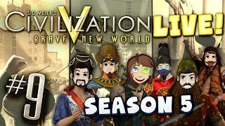 Civ 5 Live Part 9  Wheeler Dealers [upl. by Ellenaj]