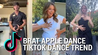 BRAT APPLE DANCE TREND  TIKTOK DANCE  TIKTOK PH  tiktokhouse [upl. by Eirok]