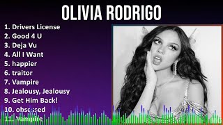 Olivia Rodrigo 2024 MIX Favorite Songs  Drivers License Good 4 U Deja Vu All I Want [upl. by Leann]