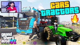 New CARS and Tractor For Showroom 🥰 INDIAN GTA x BrarTV [upl. by Hild123]