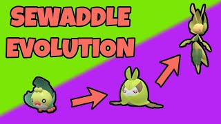 How to Evolve Sewaddle  Leavanny  Pokemon Scarlet amp Violet [upl. by Fitzgerald659]