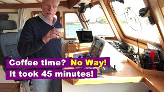 Where is my Coffee Way to busy whilst solo cruising to the North of The Netherlands pt3 S2E44 [upl. by Dorian170]