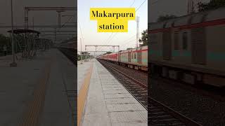 Makarpura station 🚉 makarpura train [upl. by Ardnwahsal]