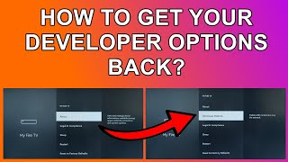 How to get developer options on firestick  April 2024 Update [upl. by Clary]