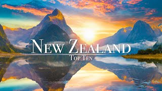 Top 10 Places To Visit in New Zealand  Travel Guide [upl. by Anhcar40]