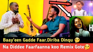 Faarfaannan Remix Afaan Oromo Garaa Kamitti Deema jira 🤔 Faar Diriba Dinqu [upl. by Arbua]