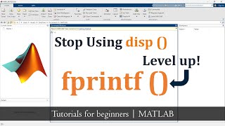 How to use fprintf in matlab  fprintf in matlab  Formatting text using fprintf [upl. by Arres]