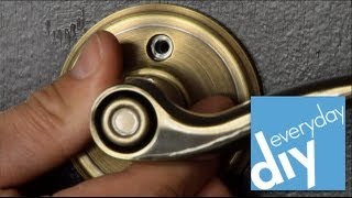 How to Replace Door Hardware  Buildipedia DIY [upl. by Edy]