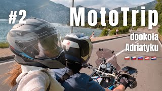 Motocyklem przez Europę widokowy raj  Czarnogóra Tara Durdevica Zatoka Kotorska vlog 2 [upl. by Nibram]