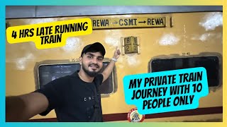 My Own Private Train Coach  Mumbai To Rewa  Special Train No 02188 [upl. by Sulecram]