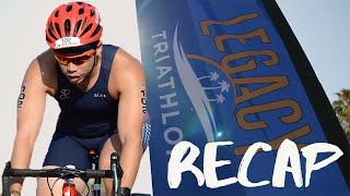 Legacy Triathlon 2021 Recap  Long Beach CA [upl. by Cj153]