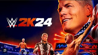 WWE 2K24 PS5 Gameplay  Logan Paul Vs Cody Rhodes Live From The GAME TITAN TV Arena [upl. by Llerrat97]