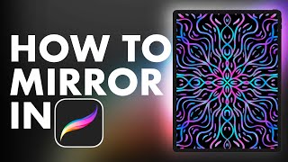 How to MIRROR using the Symmetry tool in Procreate [upl. by Vernon]