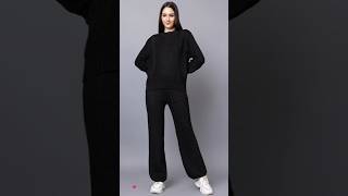 Woolen High Neck Sweater With Pajama Tracksuit For Women Winter Wear monacofashions youtuber [upl. by Eirena]