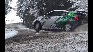 Jännerrallye 2024 BEST OF  SNOW SHOW and CRASH ACTION [upl. by Dupuy]