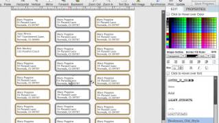 How to Make Mailing Labels with iClick n Print [upl. by Nlocnil234]