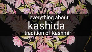 traditional kashida ll everything about kashida embroidery ll art amp tradition [upl. by Yesiad]