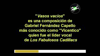 LOS FABULOSOS CADILLACS amp CELIA CRUZ  Vasos vacíos Karaoke incluye voz femenina Sergio Productions [upl. by Schrader]