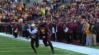 Gophers vs Wolverines Kickoff Video [upl. by Feliks]