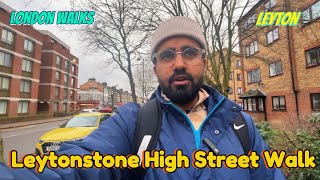 Walking in Leytonstone High Street East London  London Walks [upl. by Holly-Anne]