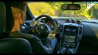 500WHP Nissan 370Z Big Turbo Onboard [upl. by Rosmunda]