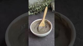 Minimise PoresTighten amp Brighten Skin with Clay Face Mask skincare diy diyfacemask [upl. by Drabeck]