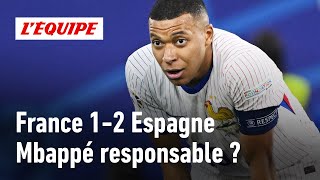 France 12 Espagne  Kylian Mbappé atil raté son Euro [upl. by Cornelius]