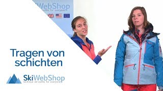 Wie funktioniert das 3SchichtenSystem  SkiWebShop [upl. by Tronna]