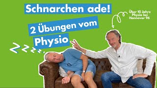 Kein Schnarchen mehr 2 Übungen vom Physiotherapeuten [upl. by Pattin735]