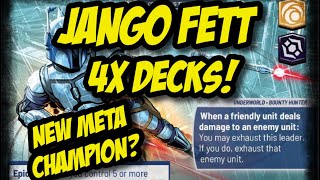 Jango Fett Decks X4  So Many Options  Star Wars Unlimited [upl. by Saied]