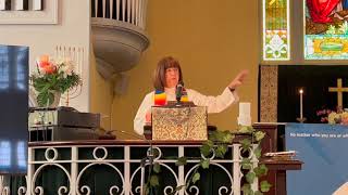 May 5 2024 Sermon by Rev Pamela Briddle Congregational church of Putnam [upl. by Saleme]