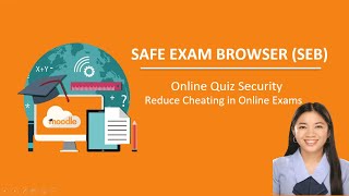 Online Quiz Security using Safe Exam Browser SEB in Moodle [upl. by Galen]