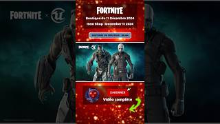 Fortnite Item Shop ⏰ Wednesday December 11 2024 shorts fortnite holidayswithyoutube [upl. by Eanaj]