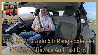 2015 BMW i3 Auto 5dr Range Extender NX15ZSY  Review And Test Drive [upl. by Marte]