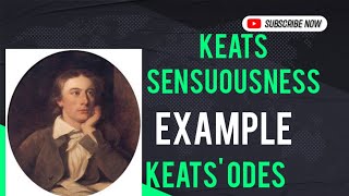 Keats Sensuousness keats sensuous poetry example keats odes [upl. by Adnilre]