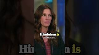 Julia Roberts on Hinduism and Neem karoli baba ❤ hanuman shriram sanatan [upl. by Ainaled118]