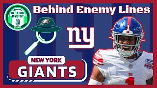 Behind Enemy Lines Eagles Week 7 Opponent New York Giants  Depth Chart P Squad Stats Standings [upl. by Huttan581]