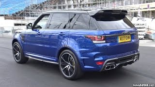 Overfinch Supersport Range Rover SVR LOUD Exhaust Sounds [upl. by Urana]