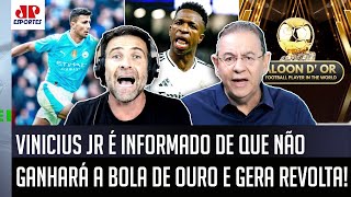 quotÉ SACANAGEM É PALHAÇADA O Vinicius Júnior NÃO VAI GANHAR esse LIXO da Bola de Ouro porquequot [upl. by Acinoda81]