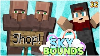 MEINE Insel amp Shop JETZT ÖFFENTLICH  Minecraft SKYBOUNDS 32  ExtremVerzockt [upl. by Nauqahs]