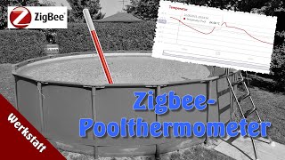 ZigBee Poolthermometer günstig und schnell OWON THS317ET [upl. by Bergstein]