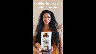 How to use Coconut Oil to Moisturize Your Hair [upl. by Faina]