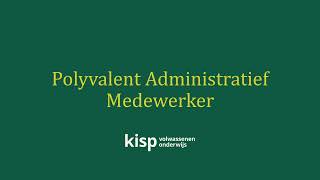 Polyvalent administratief medewerker [upl. by Leirbag]