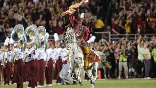 FSU Introduction Notre Dame Game [upl. by Atikat]